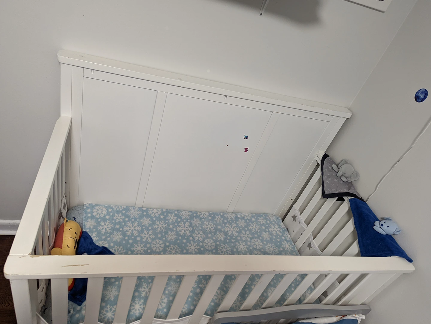 crib + bed + mattress - photo 5