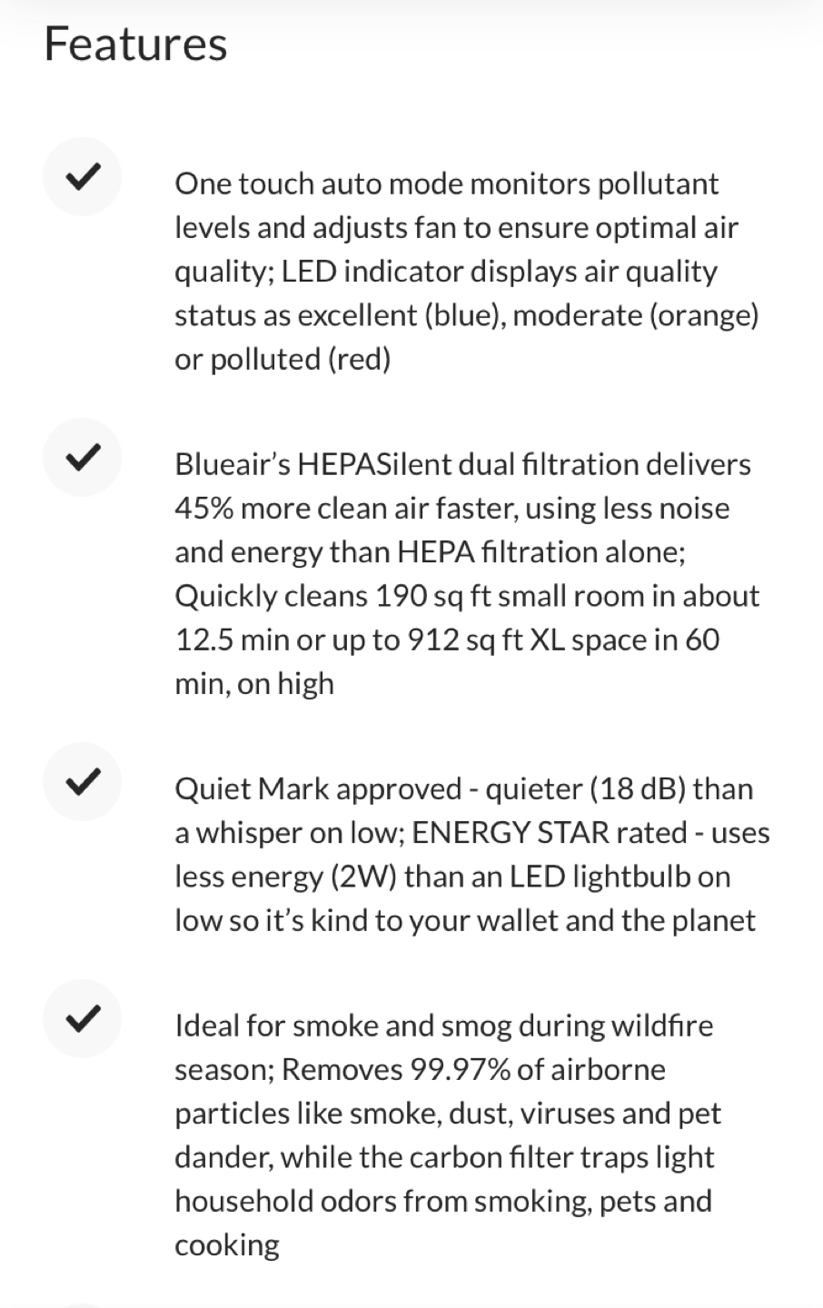 Blueair Pure 411 Auto - Air Purifier - photo 5