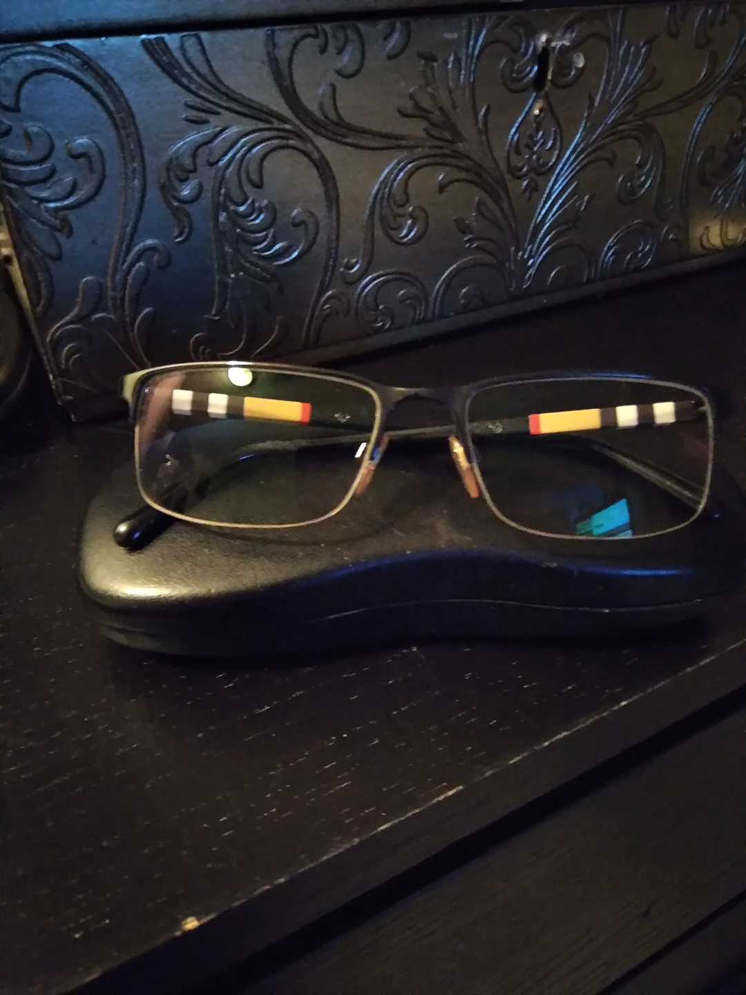 Authentic Burberry Glasses with Photochrimic Lense
