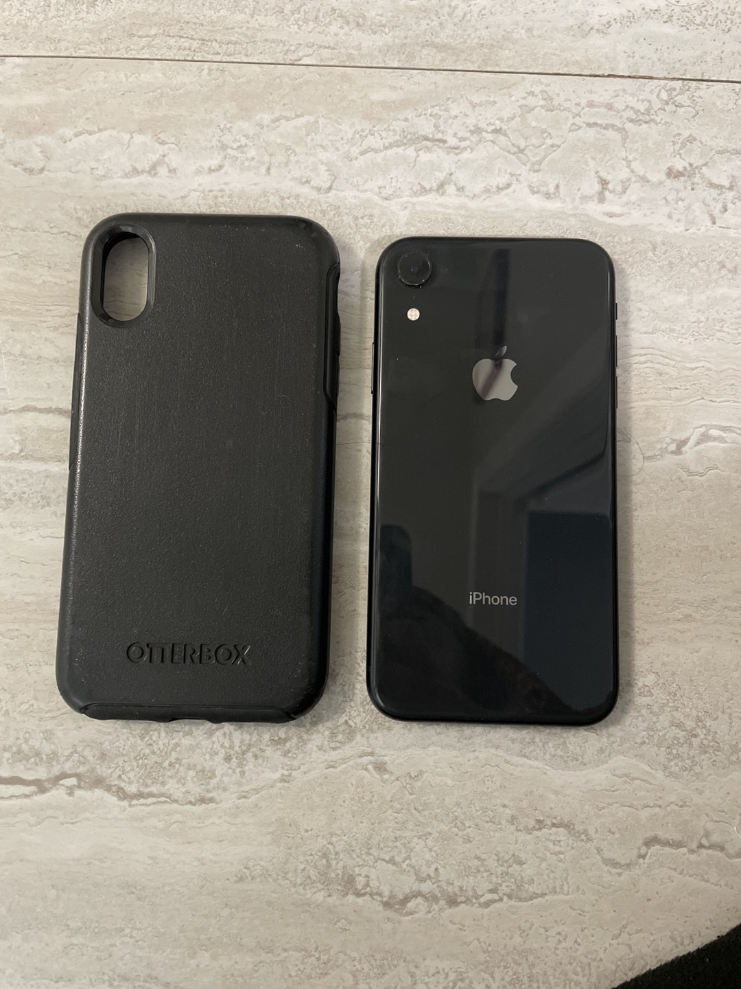 iPhone XR with Otterbox Phone Case thumbnail