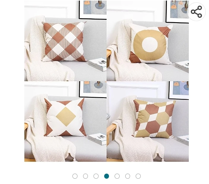 brand New cushion cover 4 pcs 18×18 image indicator(4)