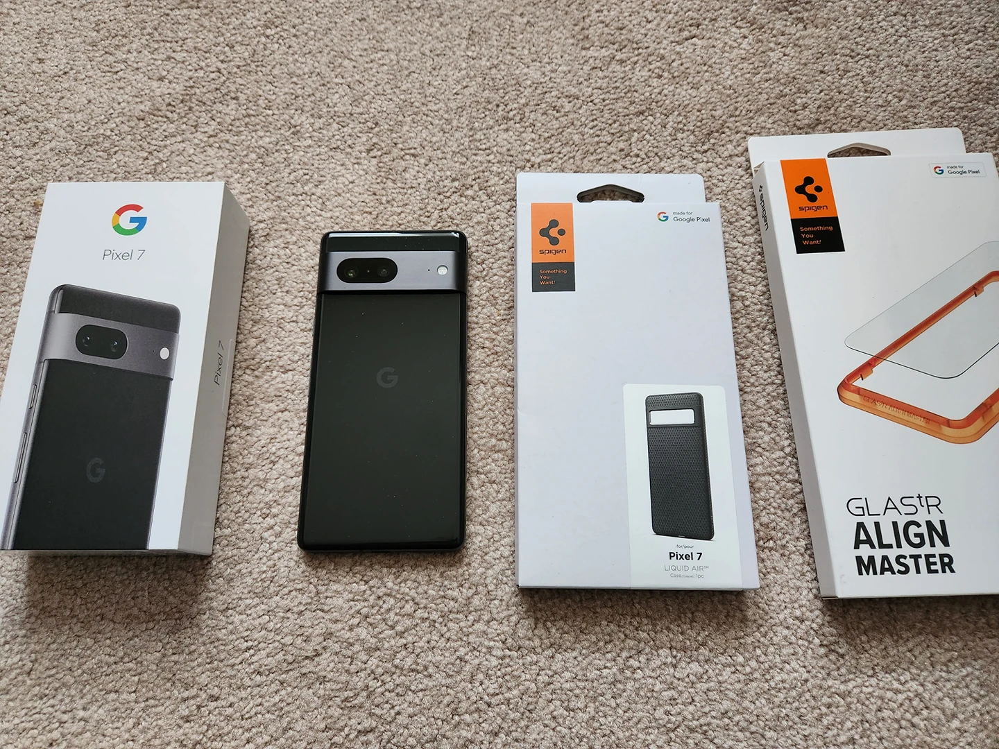 pixel 7 black, 128g, like new thumbnail