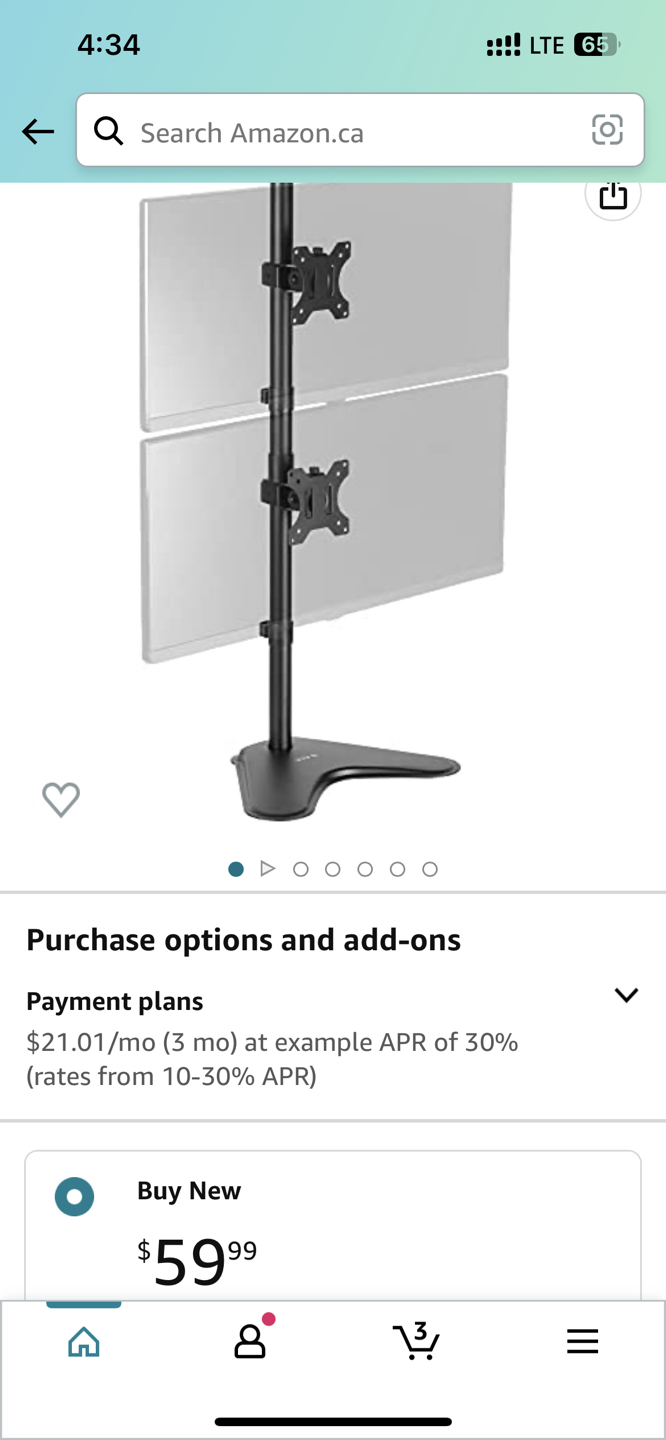 Dual Monitor Desk Stand - photo 4