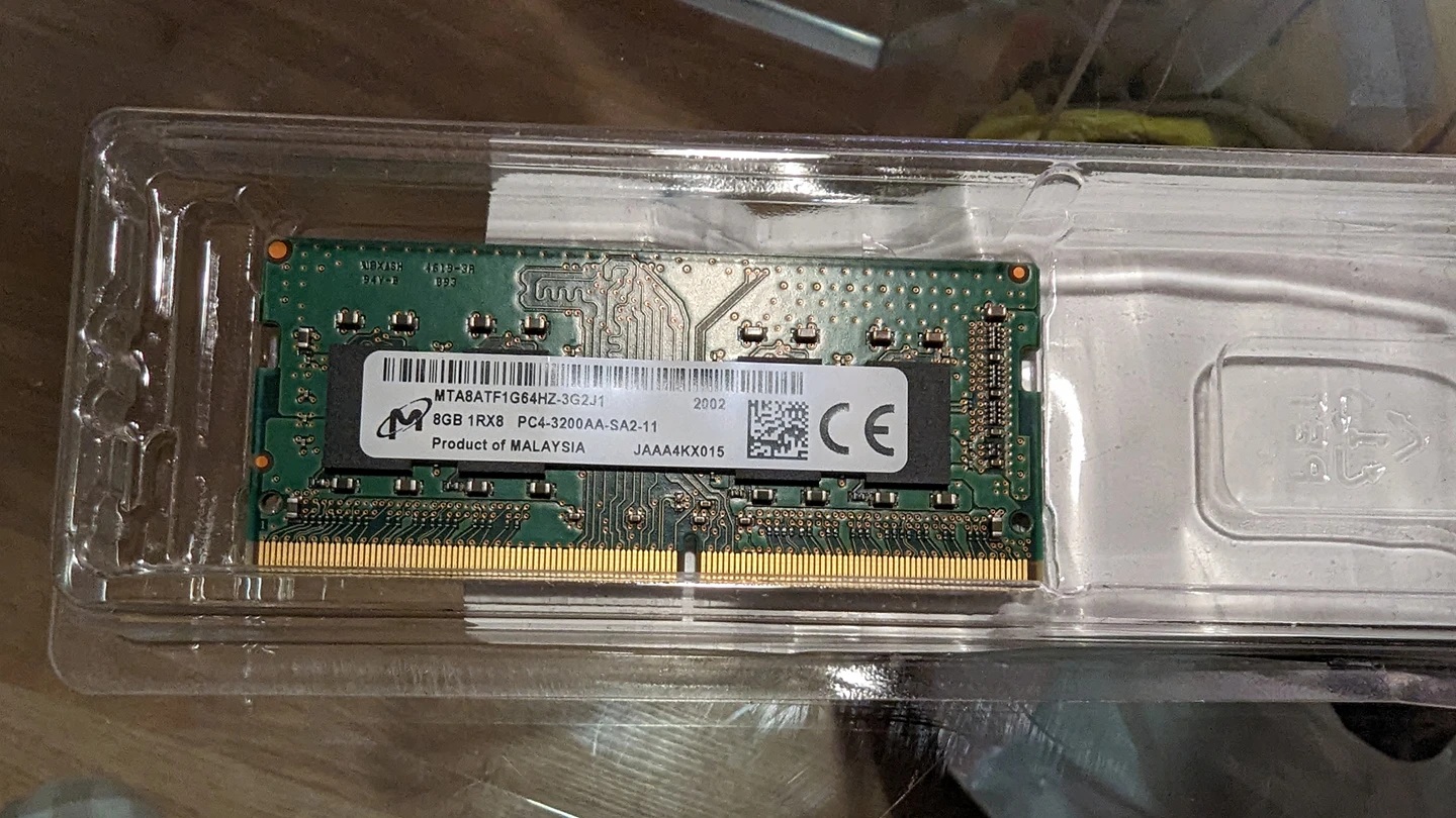 8GB DDR4 3200Mhz Laptop Ram thumbnail