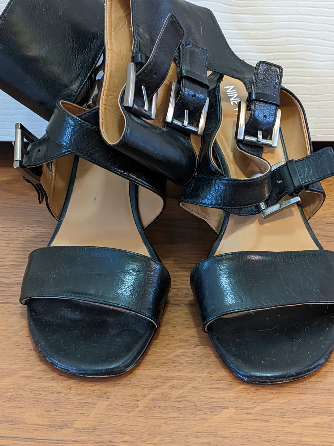 Nine West Black Sandals image indicator(2)