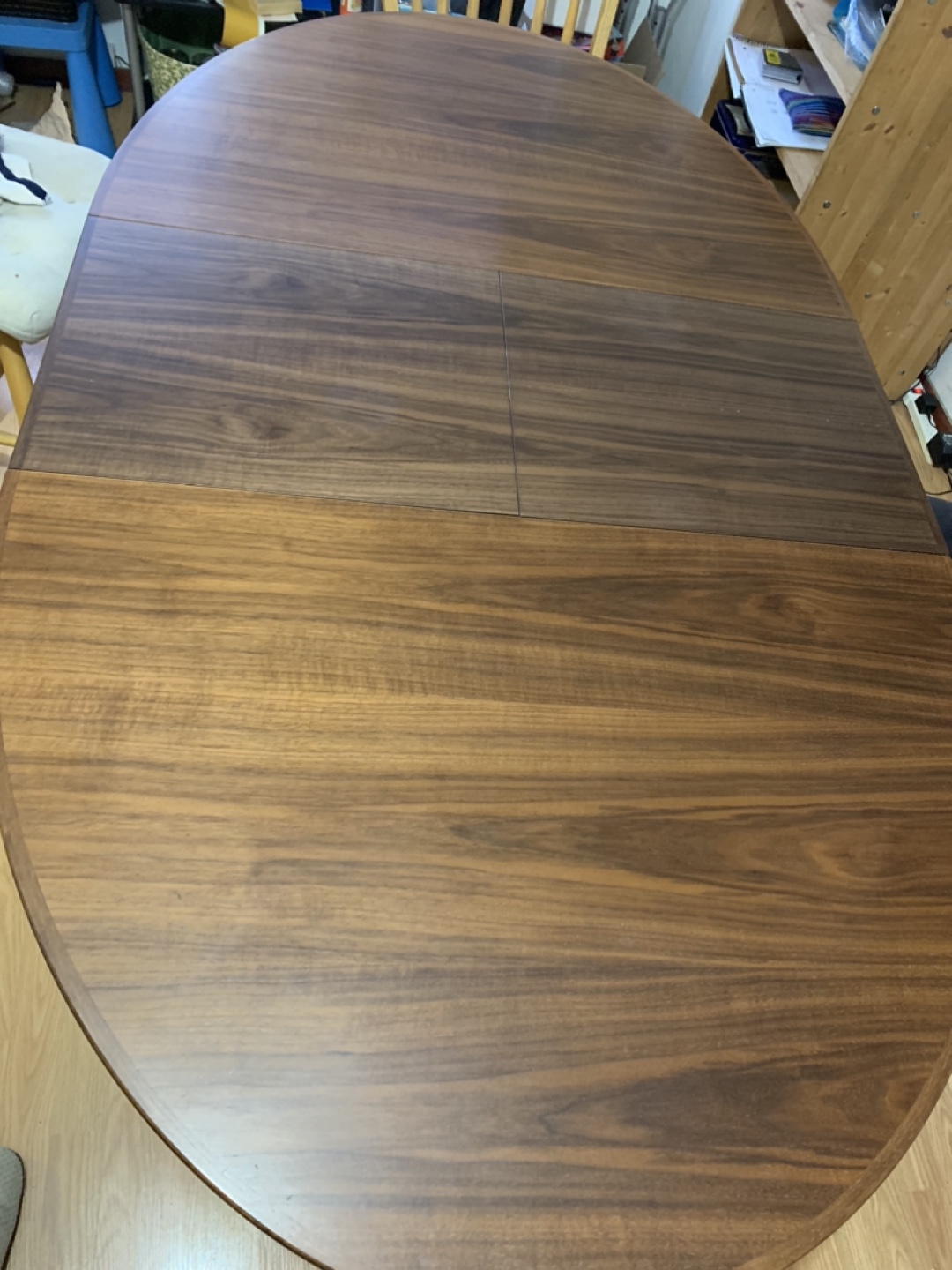 Extendable dining room table solid wood Danish company - photo 5