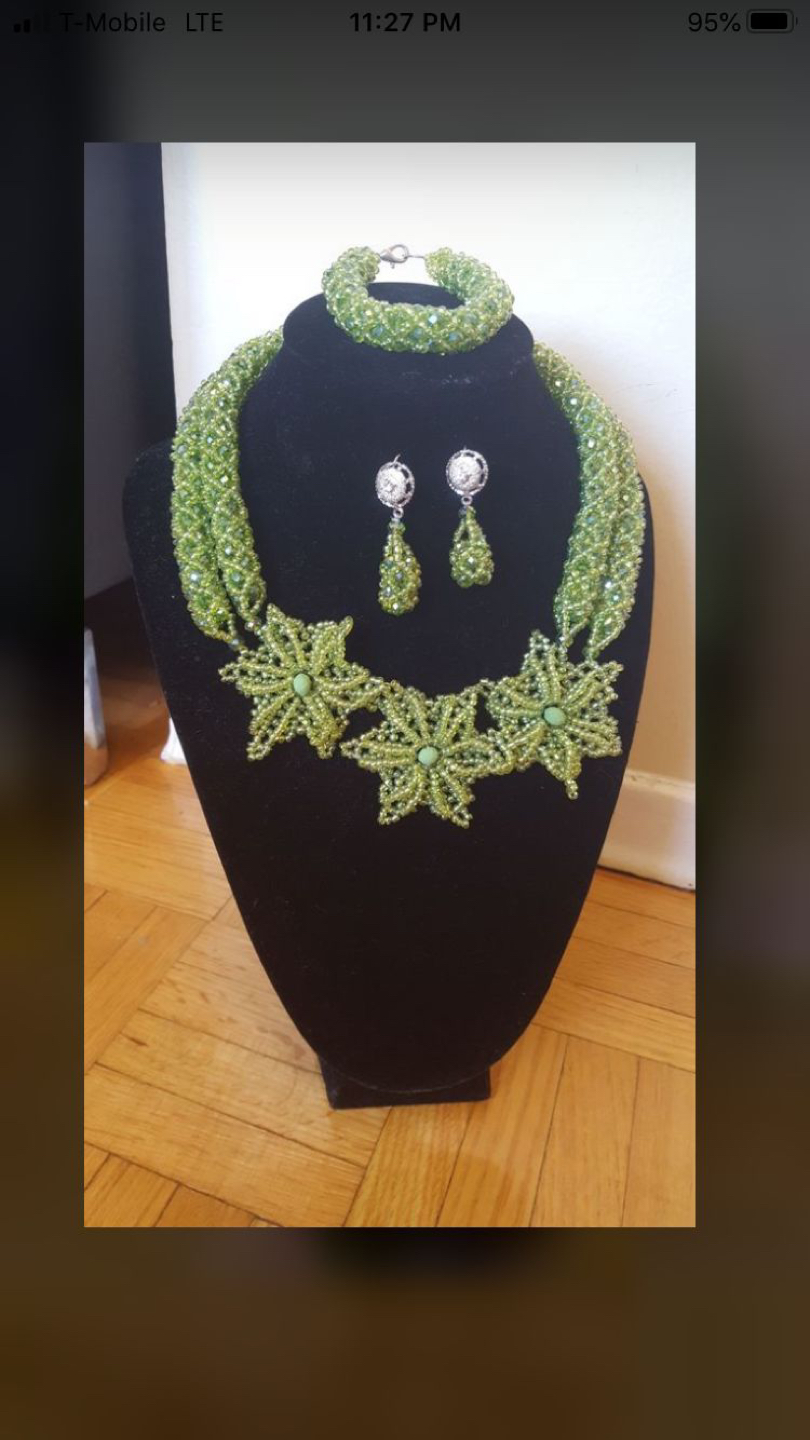 Beaded necklace