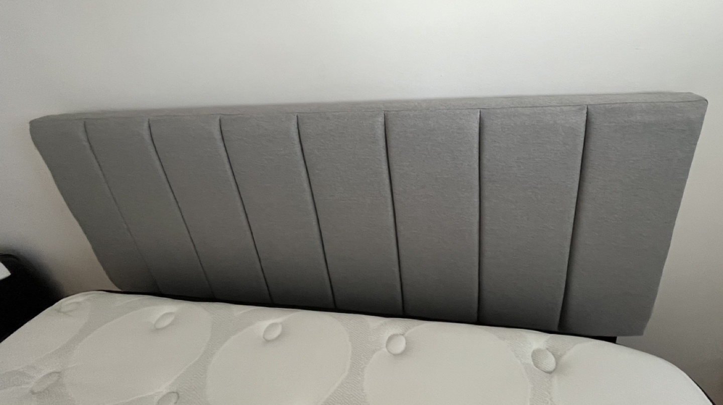 Queen size mattress and headboard - photo 2