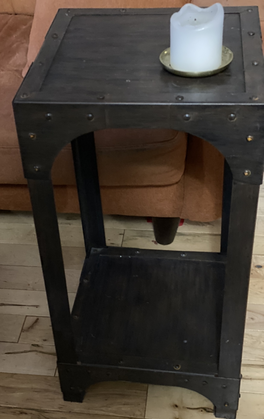 Metal end tables