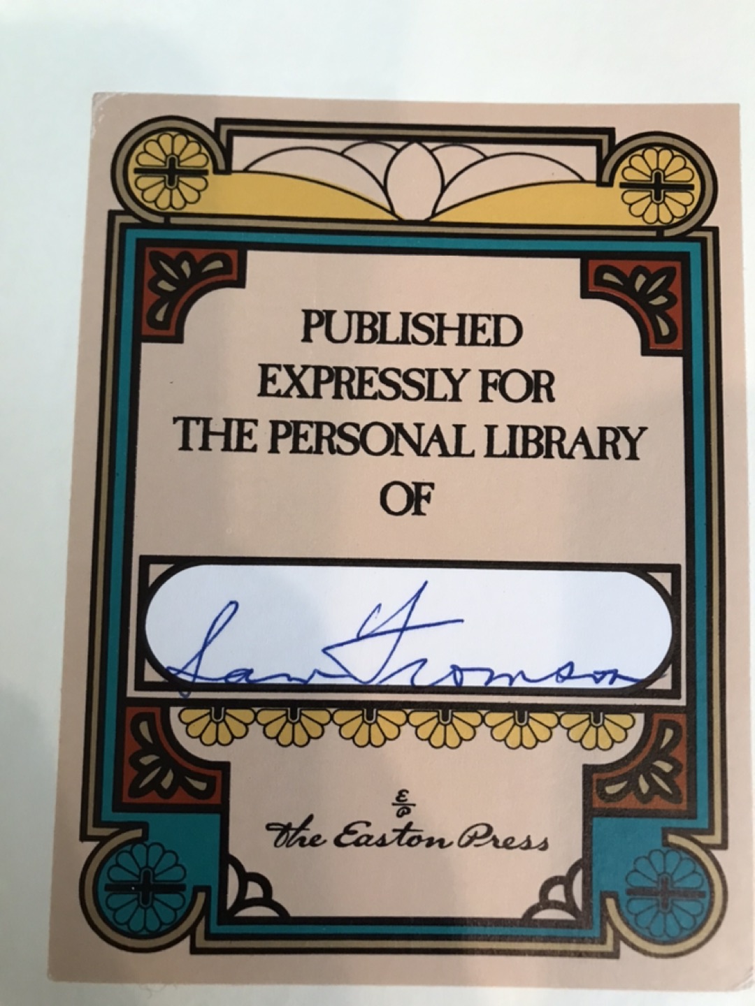 Decorative Leather Bound Books - First Edition Easton Press image indicator(5)