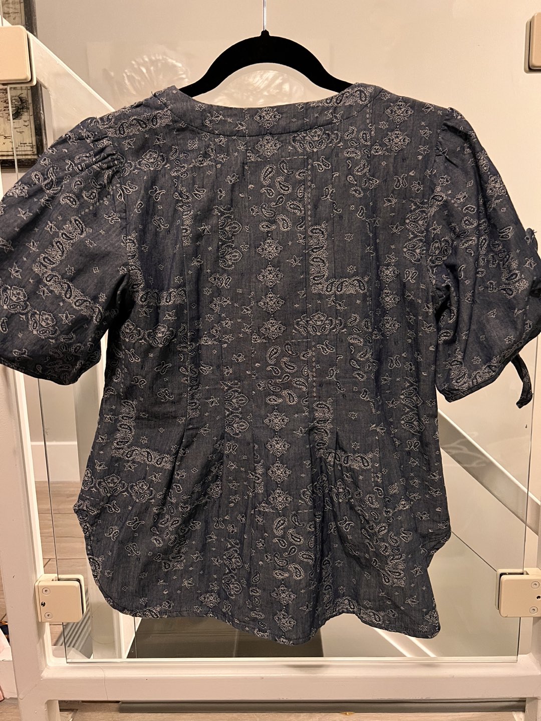 Pilcro denim top - photo 2
