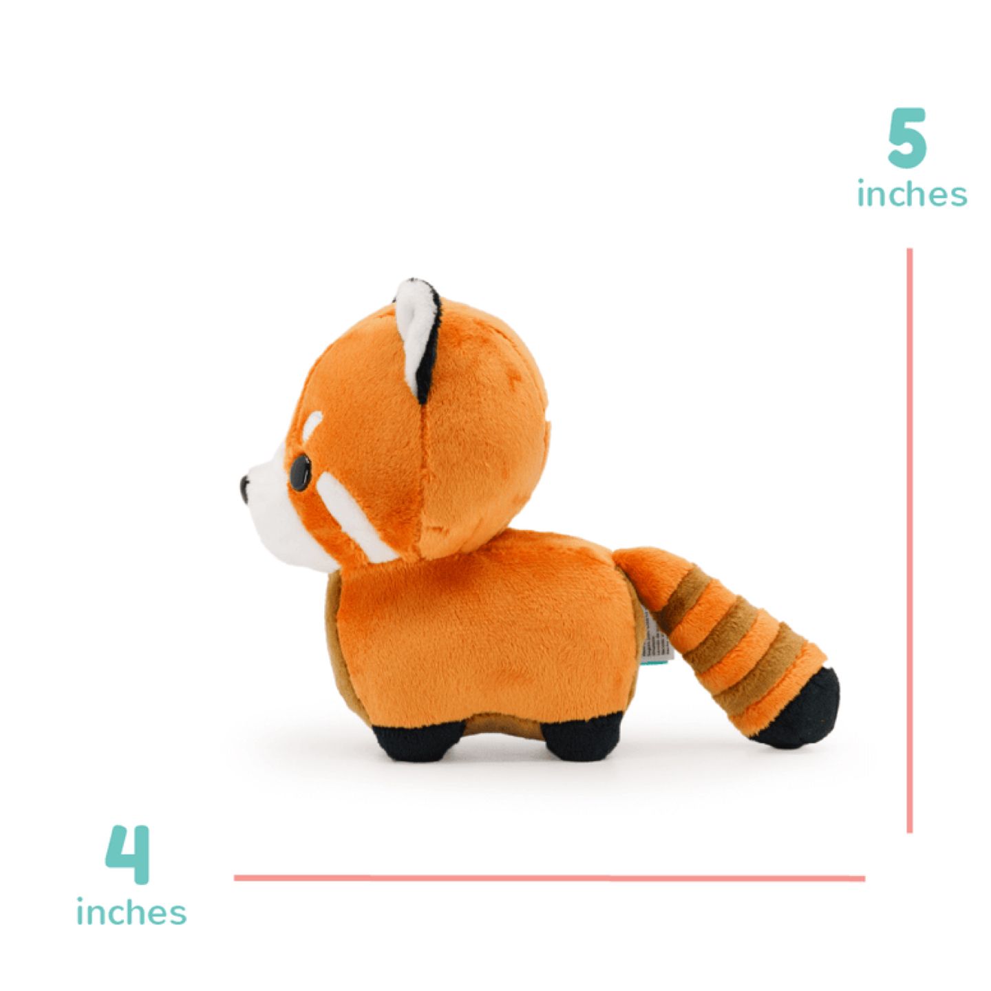 New Bellzi Mini Red Pandi the Red Panda Plush image indicator(5)