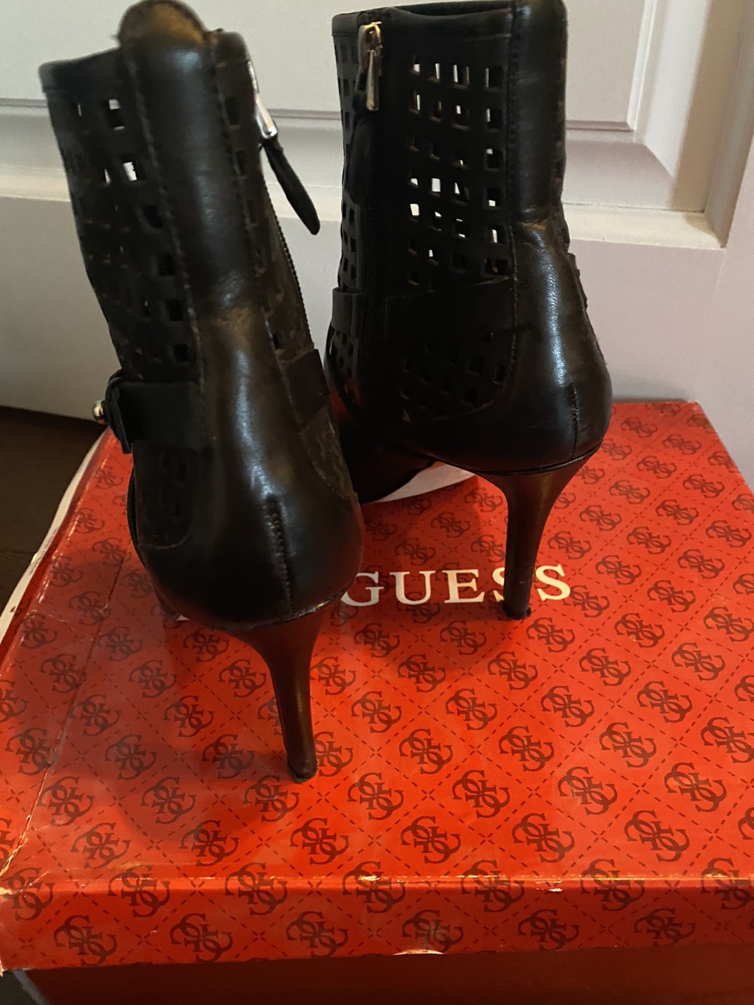 Guess Open-Toe Bootie Shoes image indicator(3)