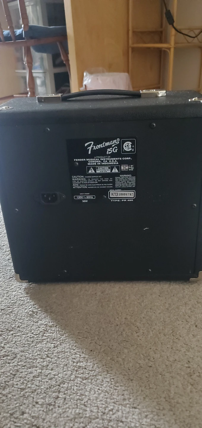 Fender Frintman 15G Amplifier - photo 2