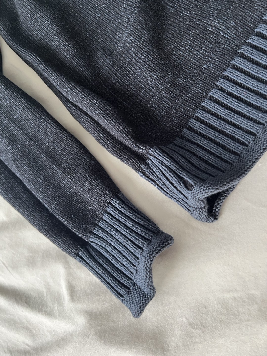 Knit Sweater - Navy / Light Blue - Mens Large image indicator(4)