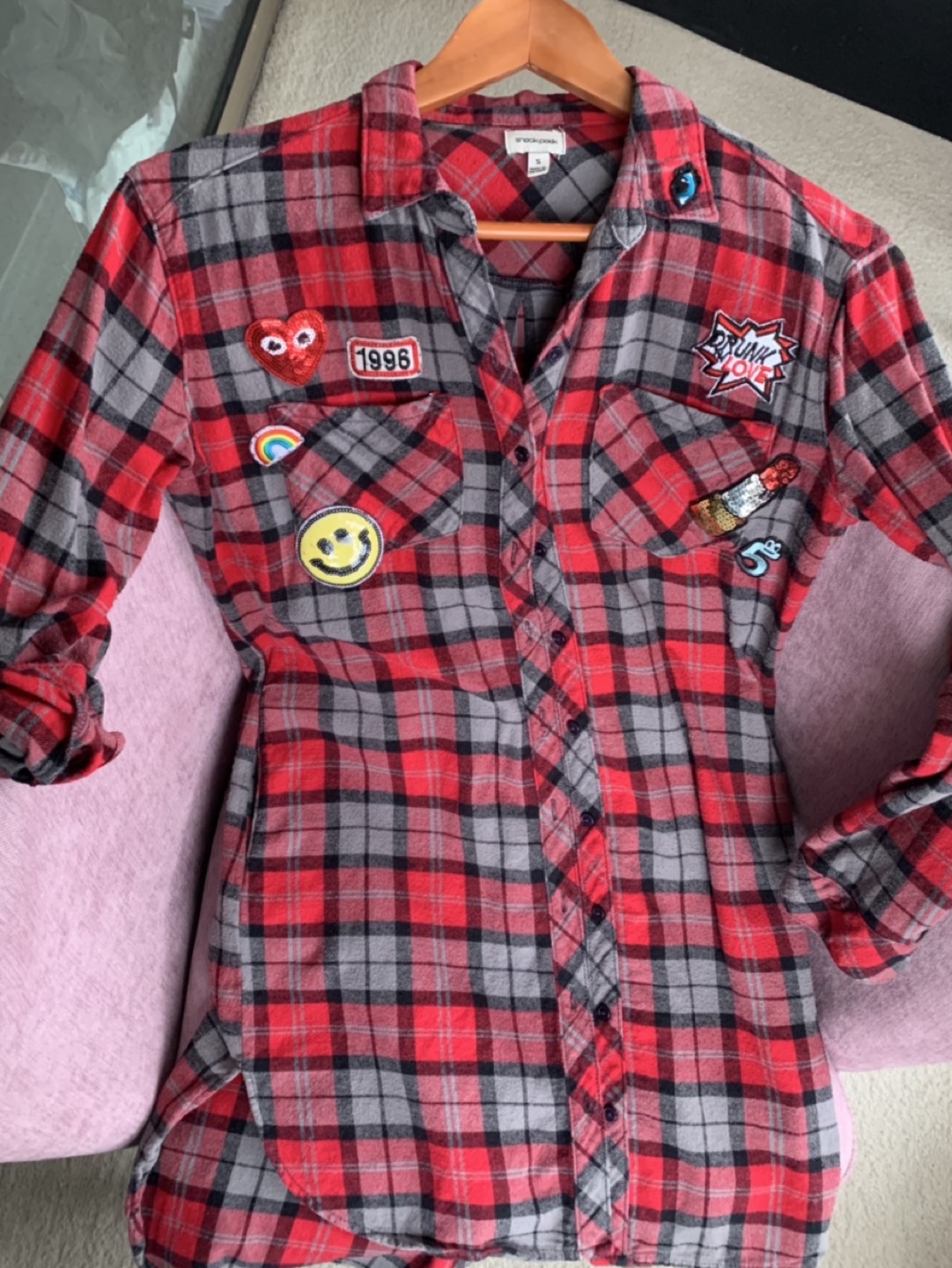 Flannel shirt/dress thumbnail