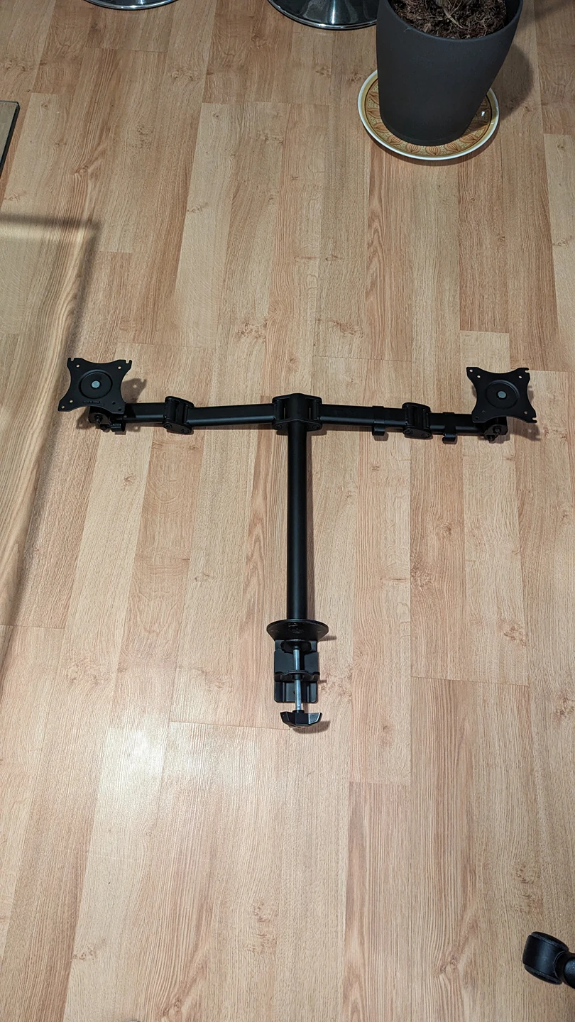 VIVO dual monitor arms thumbnail