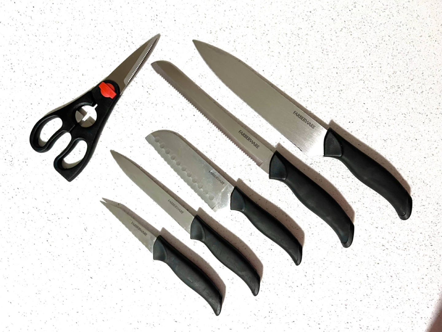 Farberware 7-Piece Never Needs Sharpening Cutlery Set - photo 4
