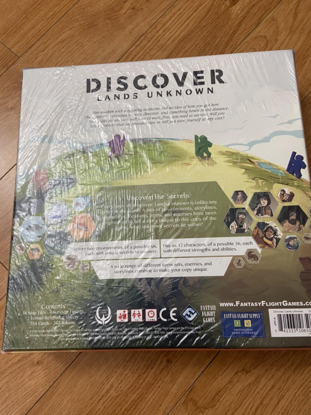 Board game discover lands unknown - photo 2