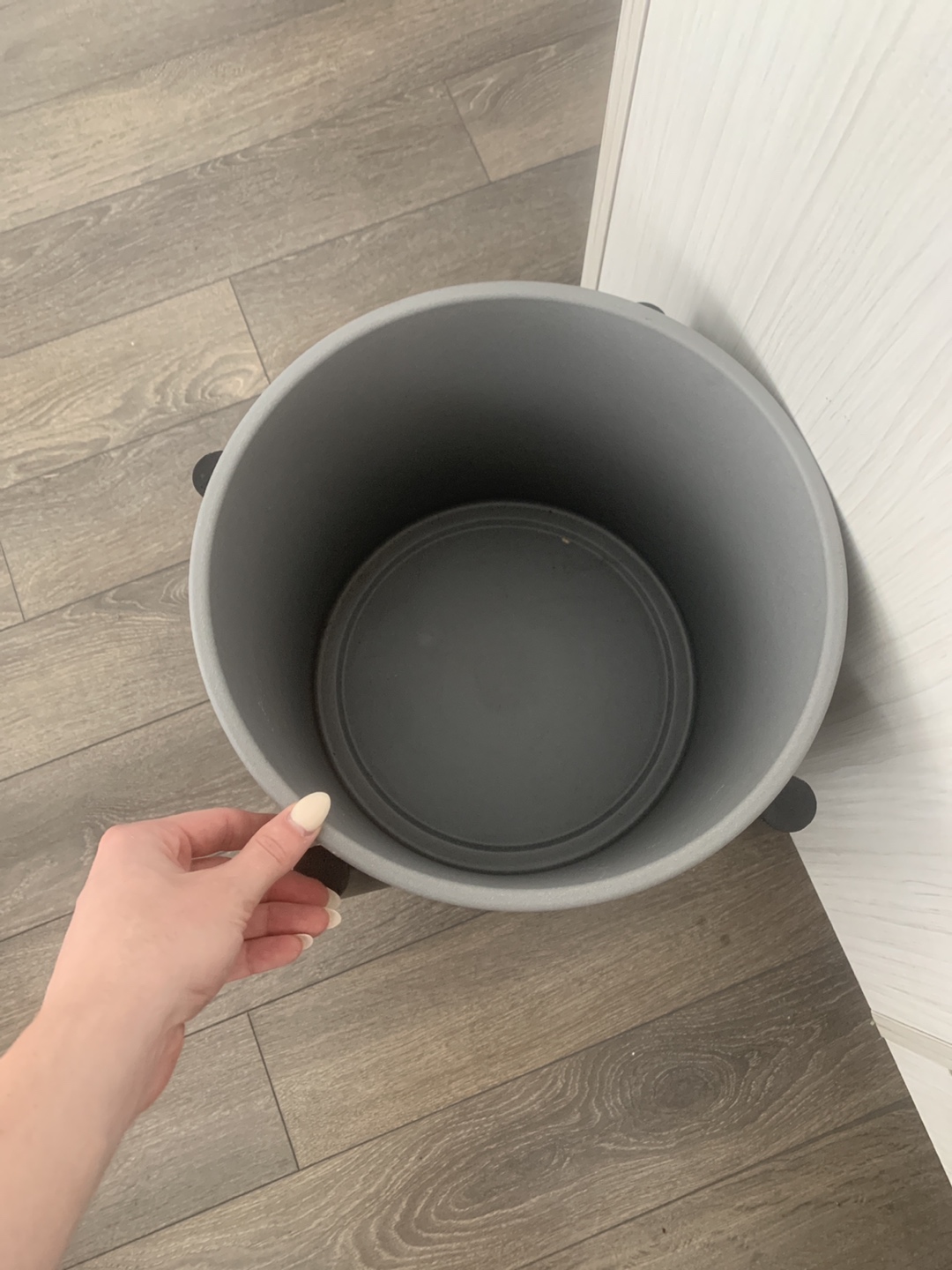 11-inch Ceramic planter + stand - photo 2