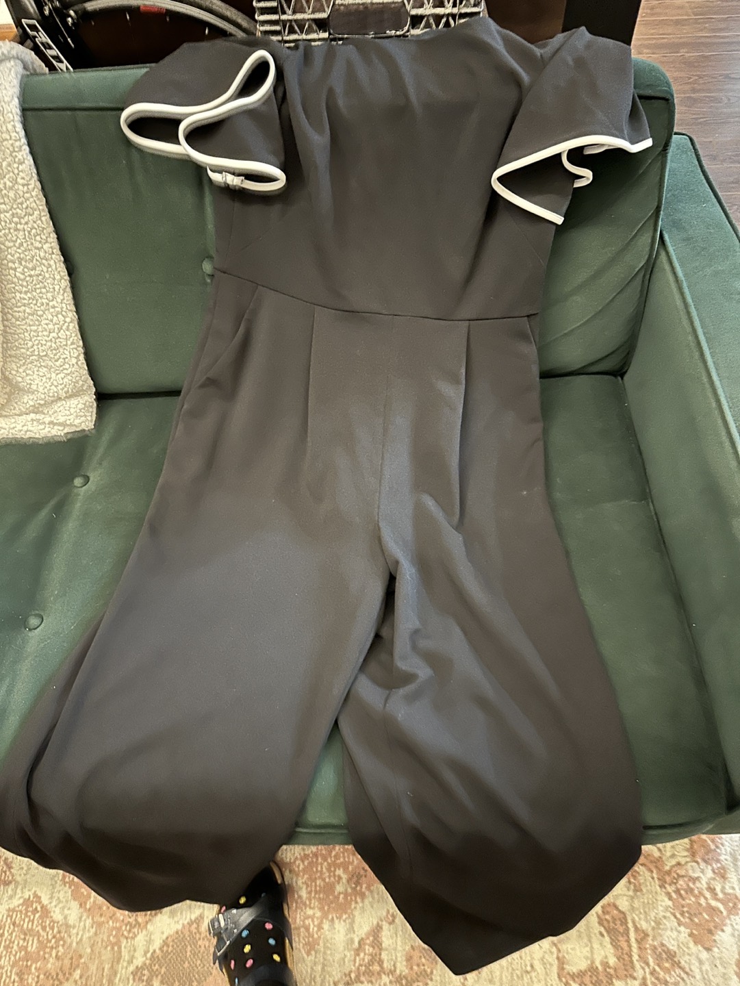 Perfect condition navy jumpsuit sz 14 thumbnail