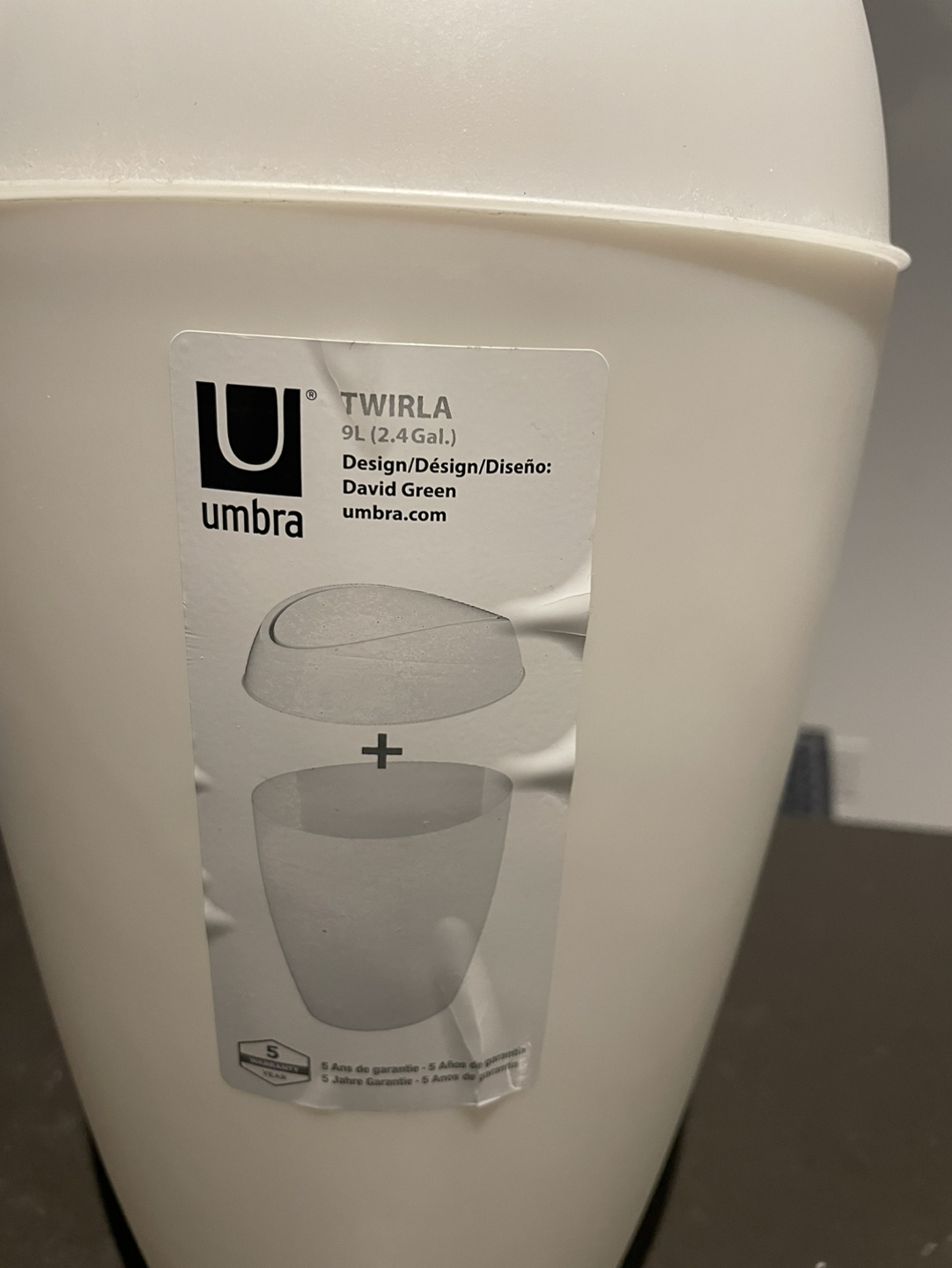 Bathroom bin - photo 3