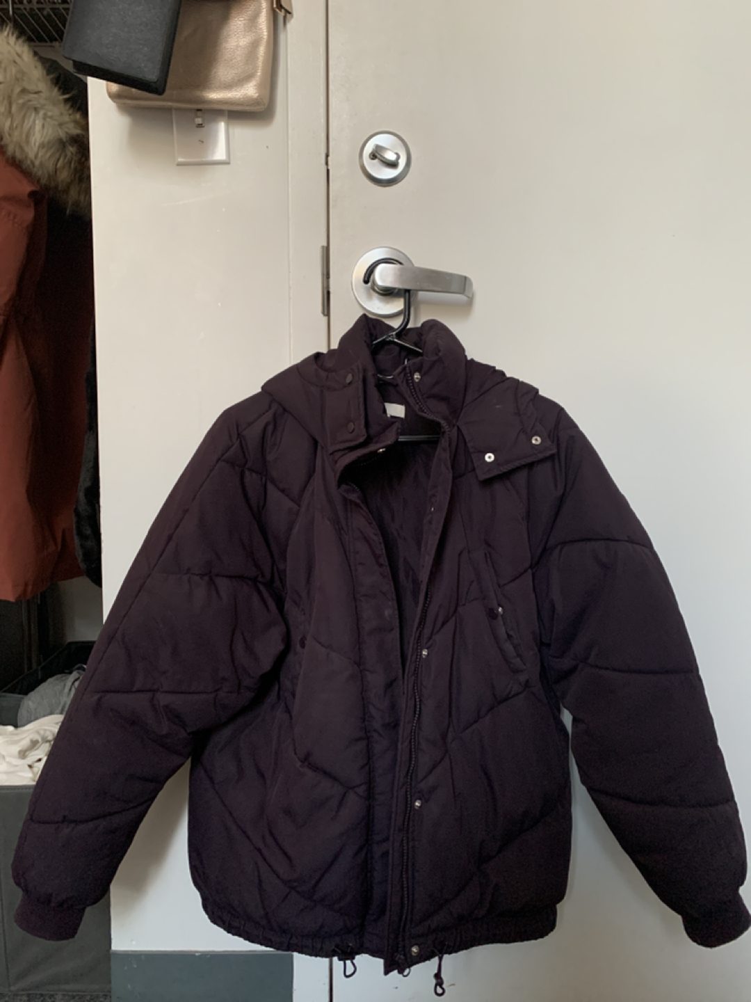 H&M Winter Puffer Jacket - Purple