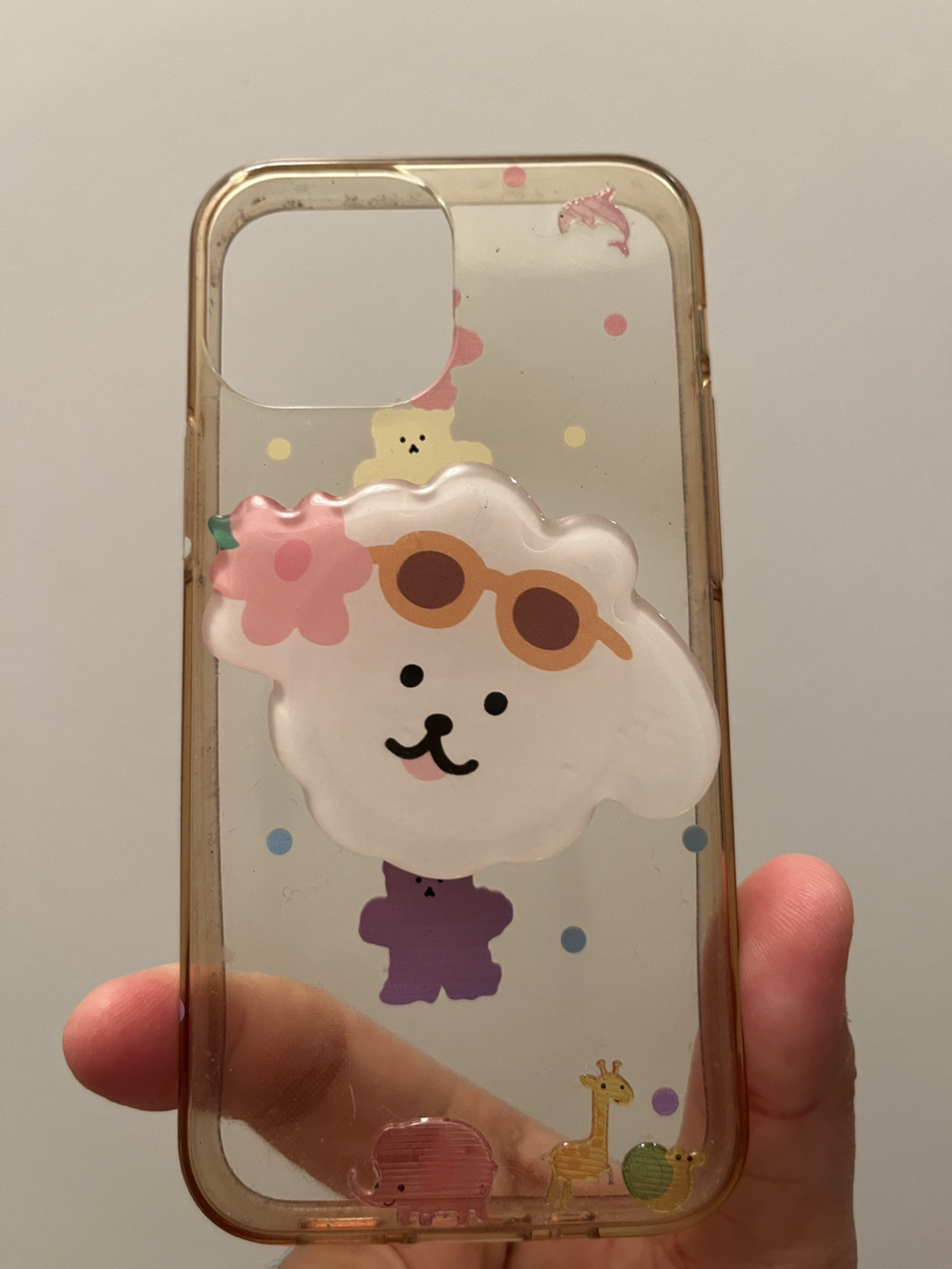 iPhone 13 mini case with pop grip thumbnail