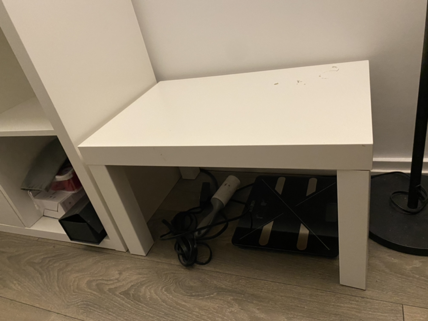 White small coffee table + mirror (long) - photo 3