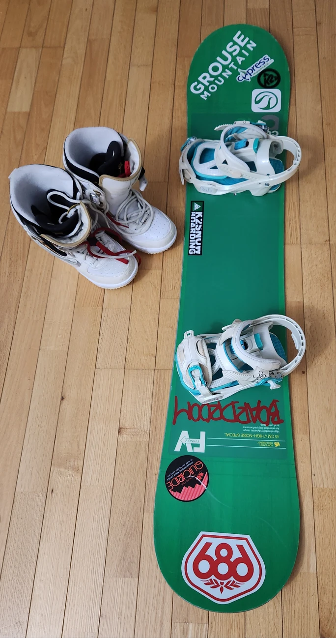 female snowboard full set