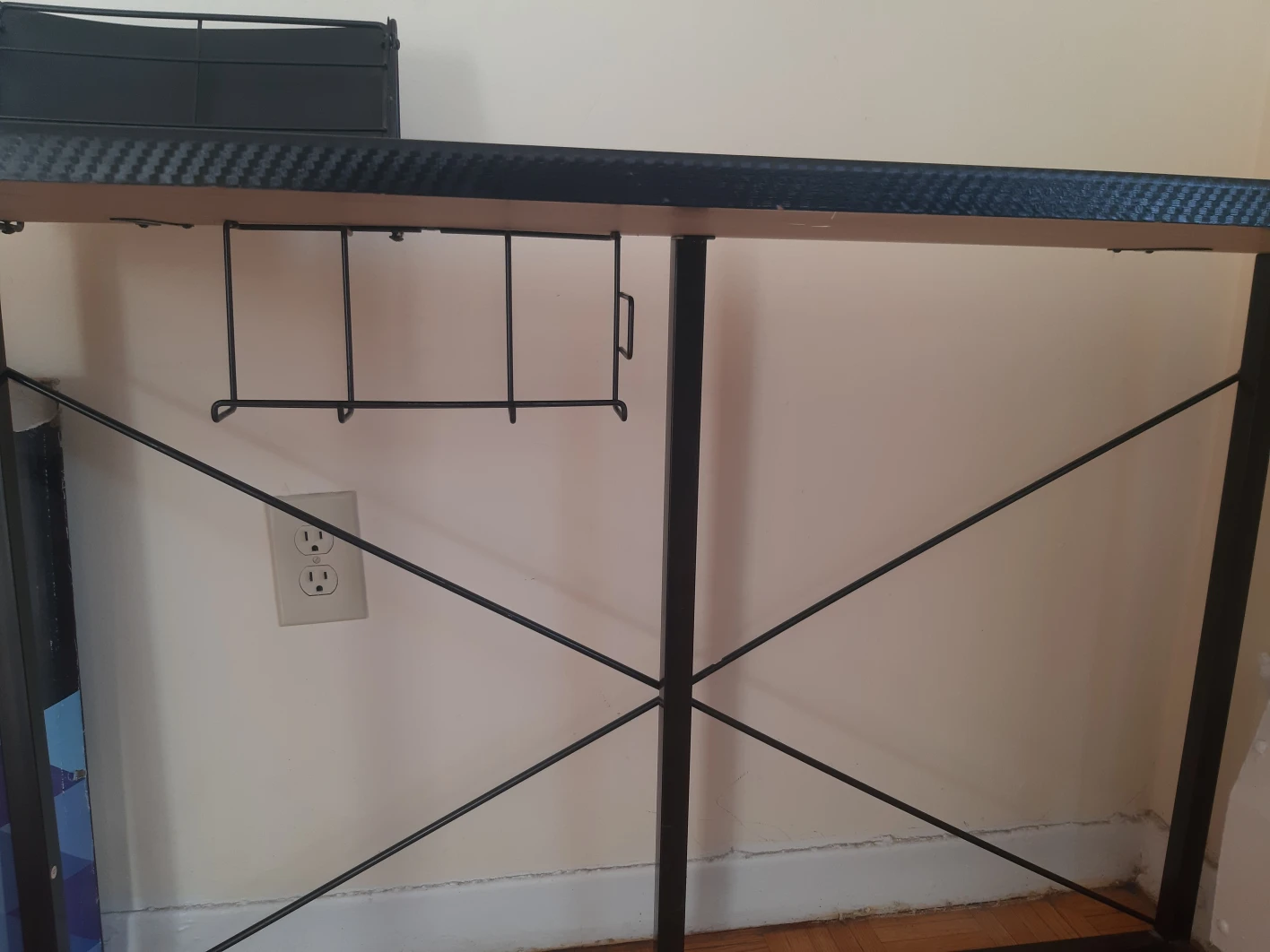 STUDY TABLE WITH WIRE RACK & PAPER HOLDER ( disassemble) - photo 2