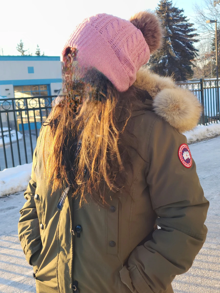 Canada Goose Ladies Medium Military Green Parka vintage