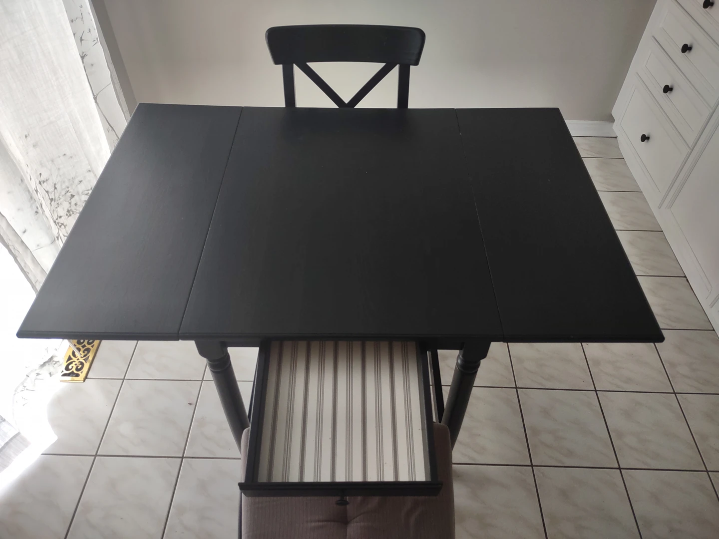 Dinning Set up to 2 ( INGATORP / INGOLF Table and 2 chairs) - photo 3