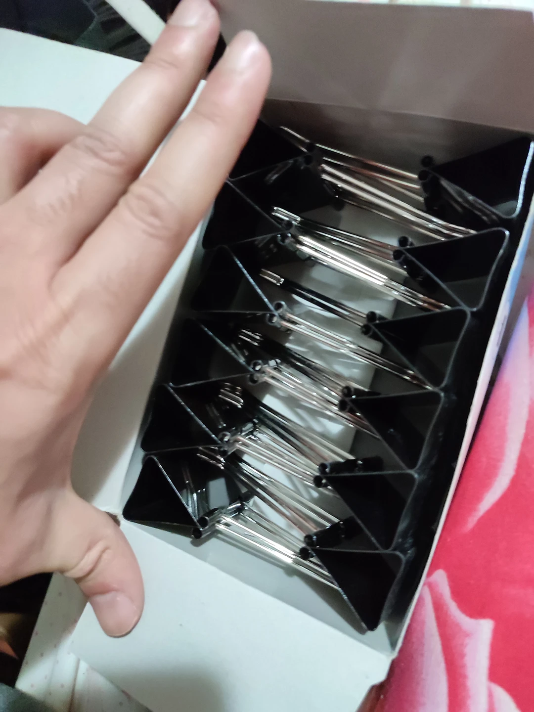 BNIB OfficeMax Binder Clips - 12 count image indicator(3)