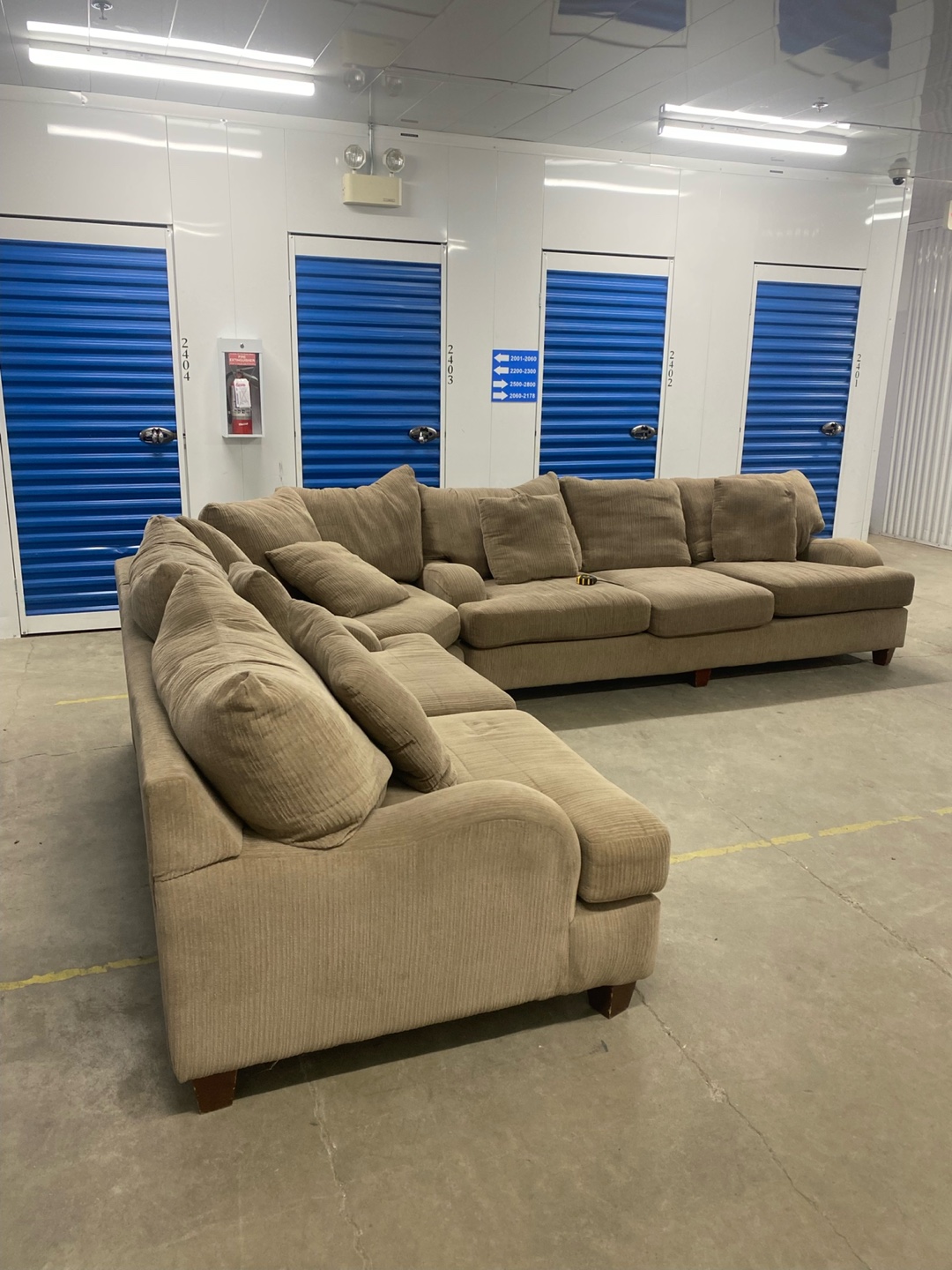 Beige Sectional Couch / Sofa - FREE DELIVERY - photo 5