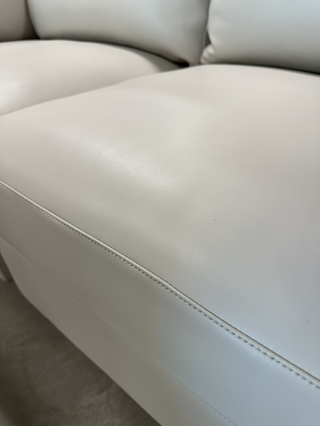 *NEW* Taupe Grey Microfiber Leather Modular Sofa - $800 - photo 5