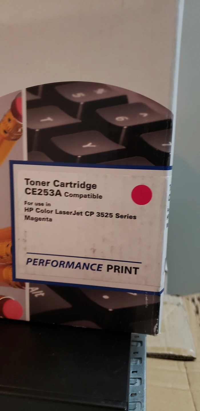HP Colour LaserJet Printer CP3525 series Toners for replacement