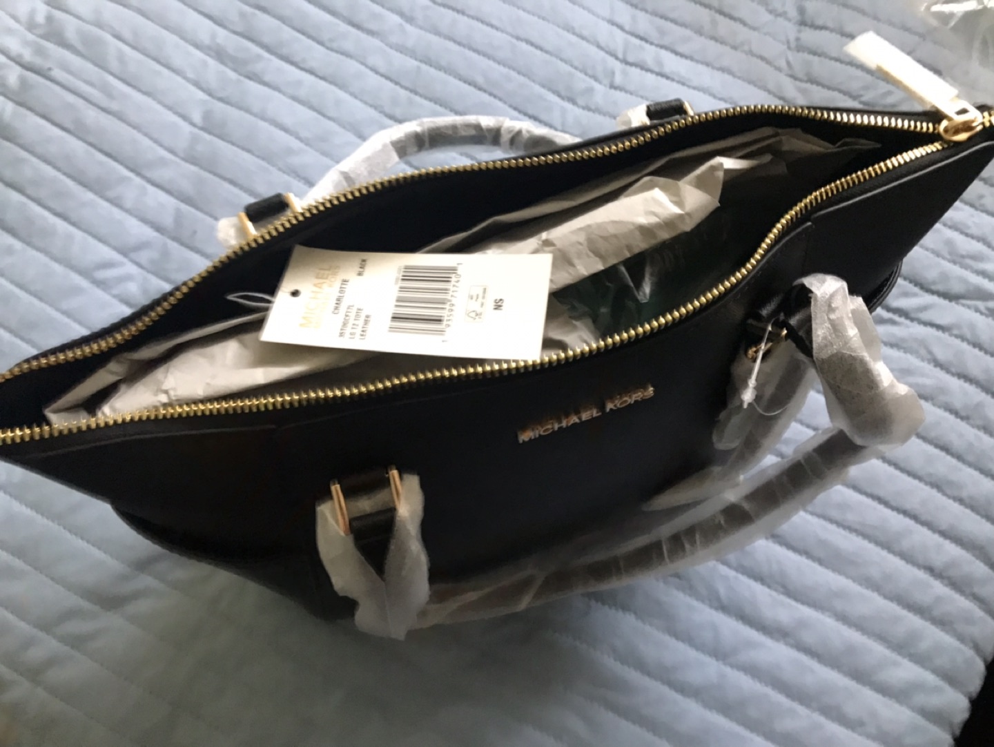 Michael Kors Charlotte Large Tote Purse image indicator(5)