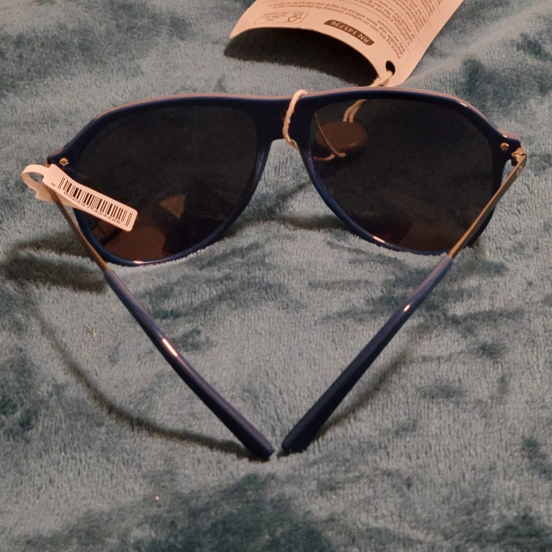 Blue Armani Aviators - photo 4