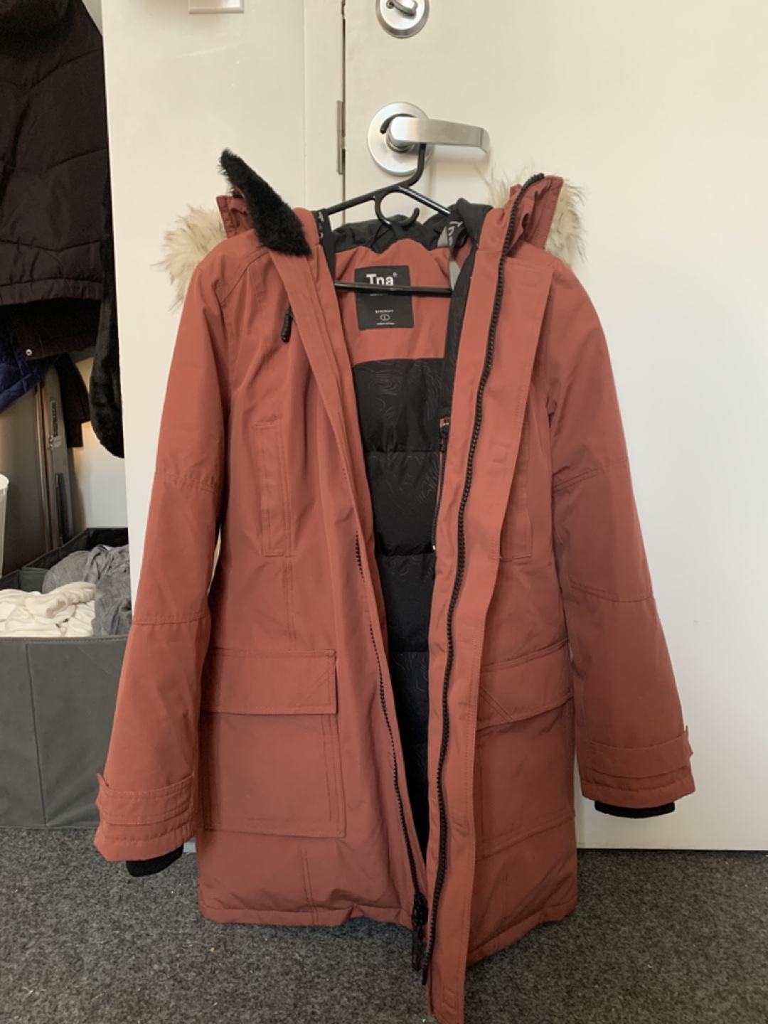 Aritzia Winter Jacket - Rust