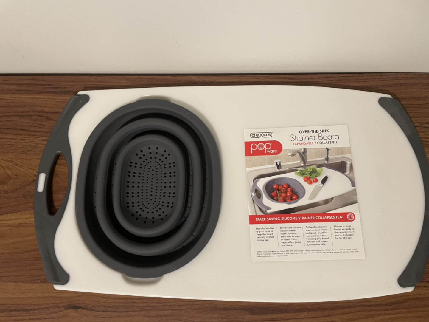 Strainer cutting board thumbnail