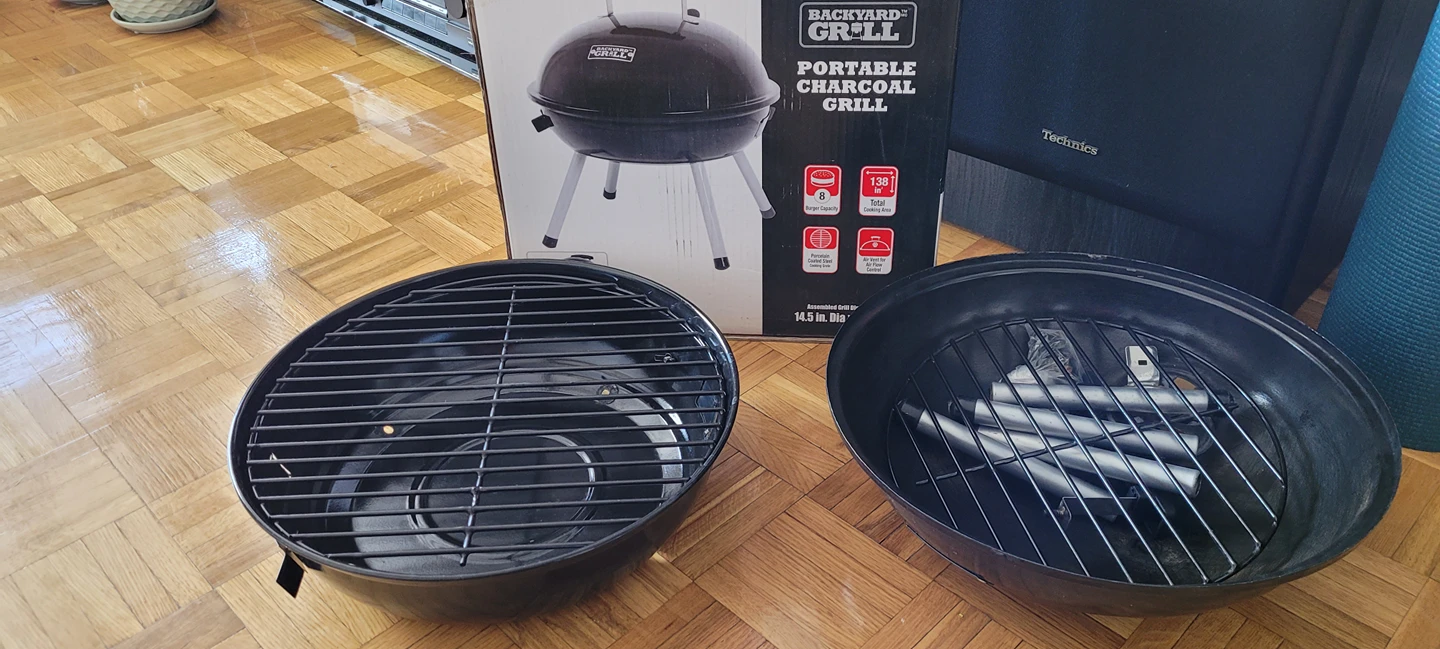 Portable Charcoal Grill