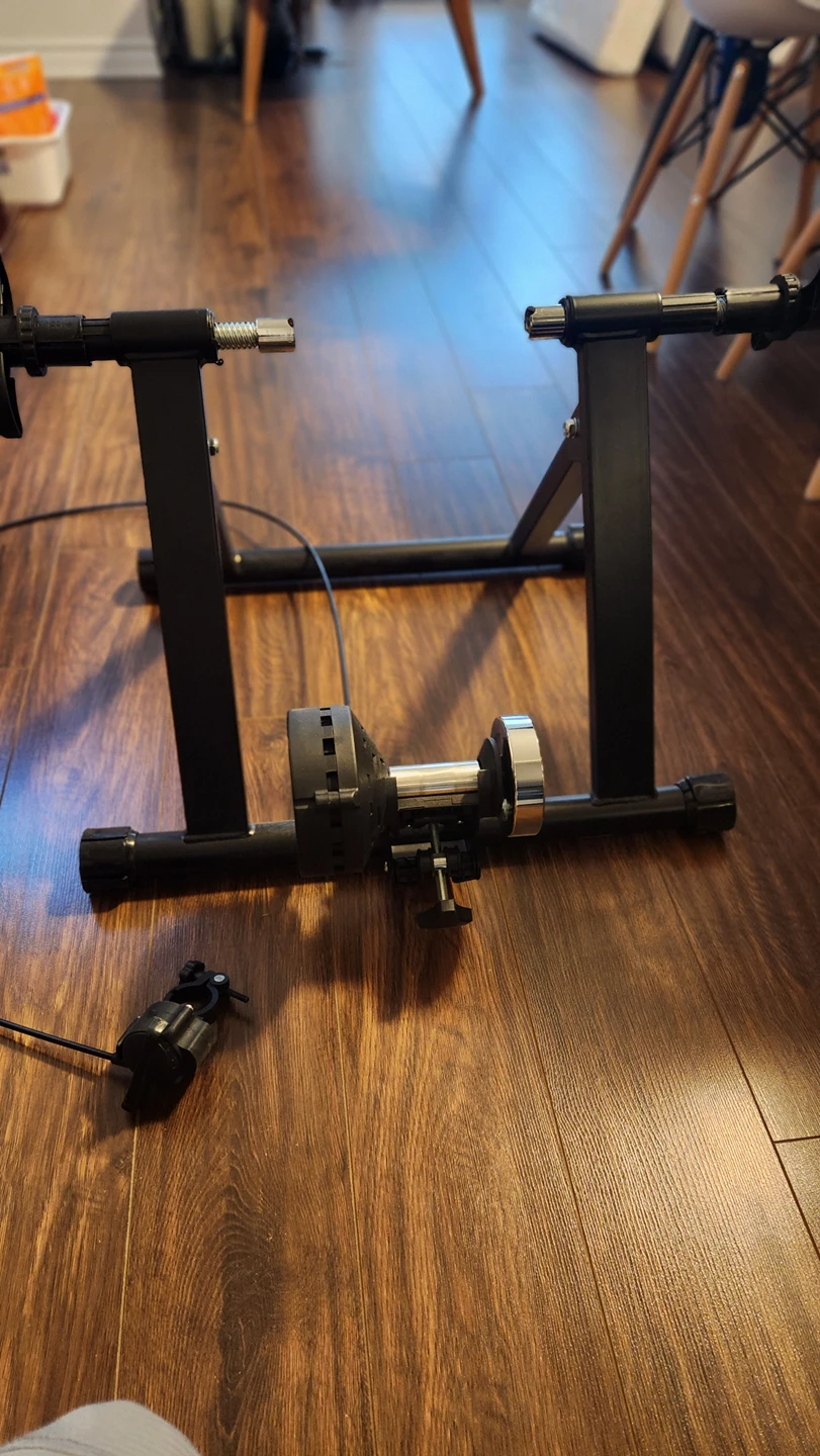 Bike trainer w/ gear shift