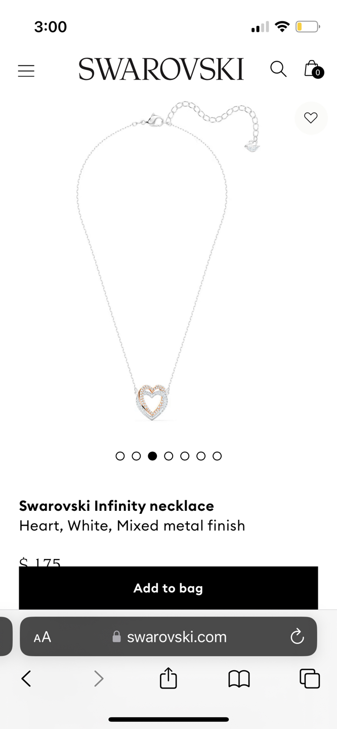 Swarovski Heart Necklace - photo 4