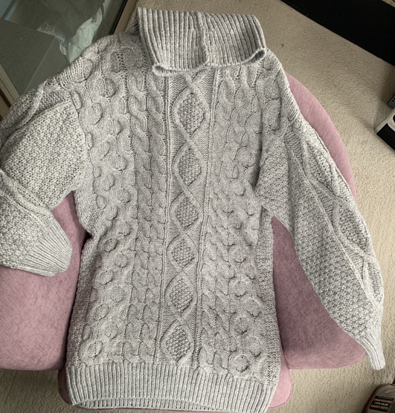 Grey sweater/dress thumbnail