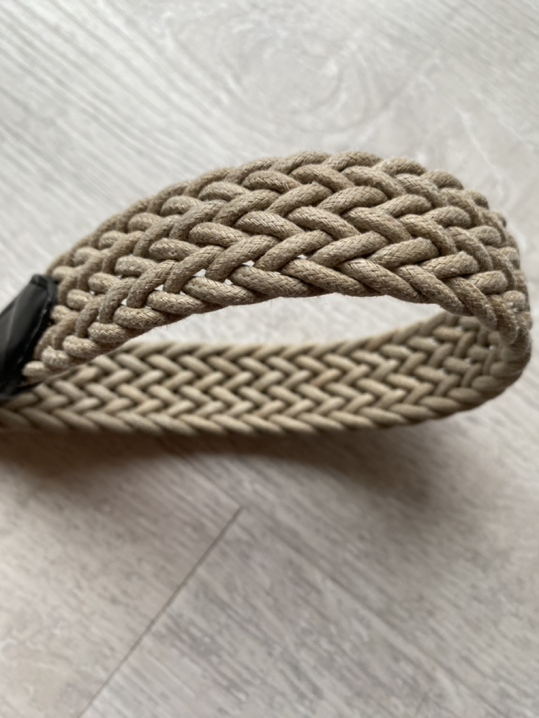 Braided rope & leather belt image indicator(2)