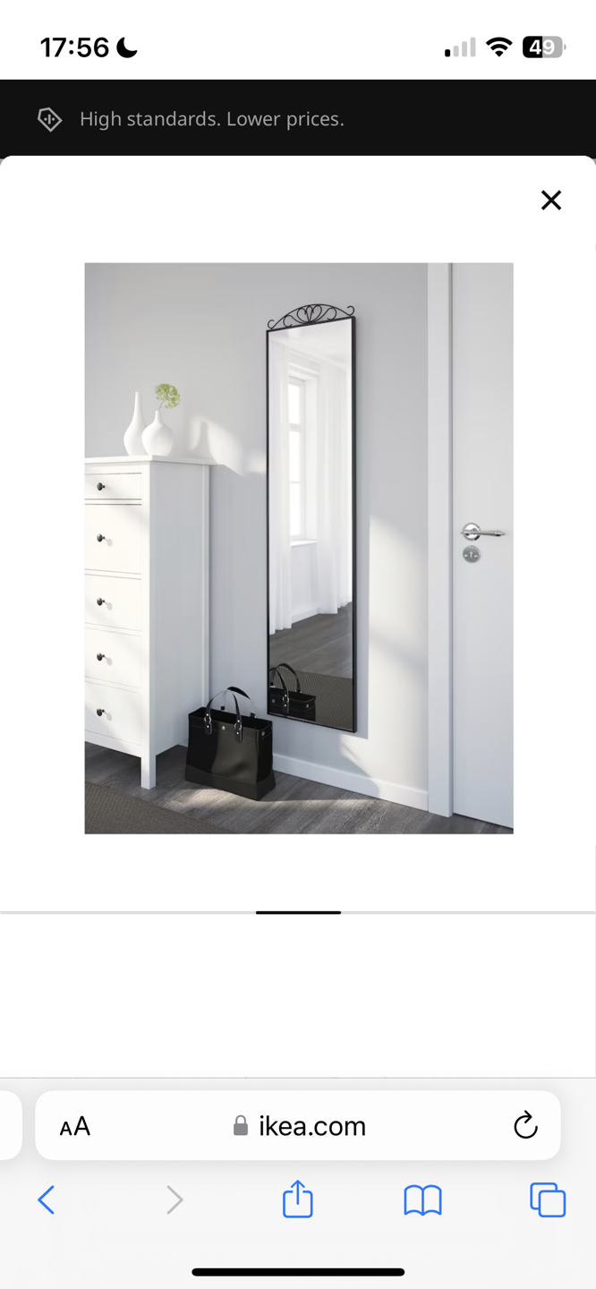 IKEA multifunctional mirror no scratches/stain, dm for more pics - photo 3