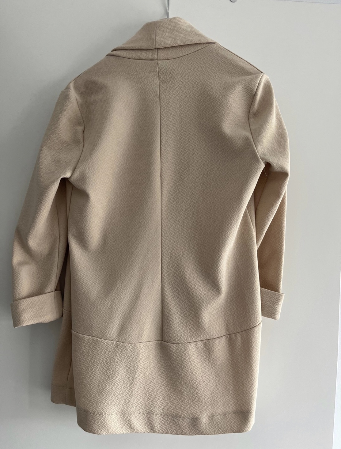 M Boutique beige unlined blazer image indicator(2)