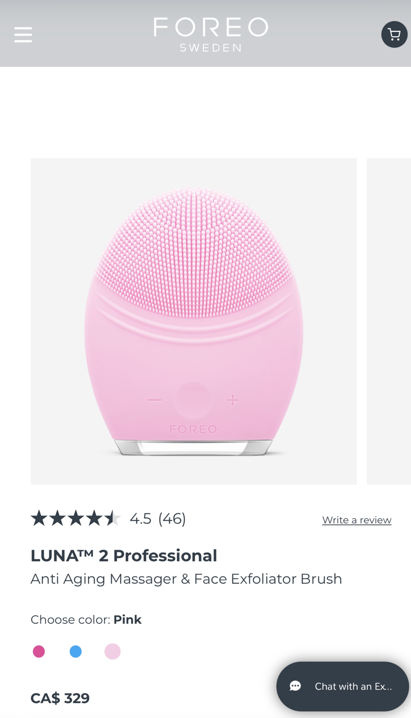 [NEW] LUNA 2 Anti Aging Massager & Face Exfoliator Brush thumbnail