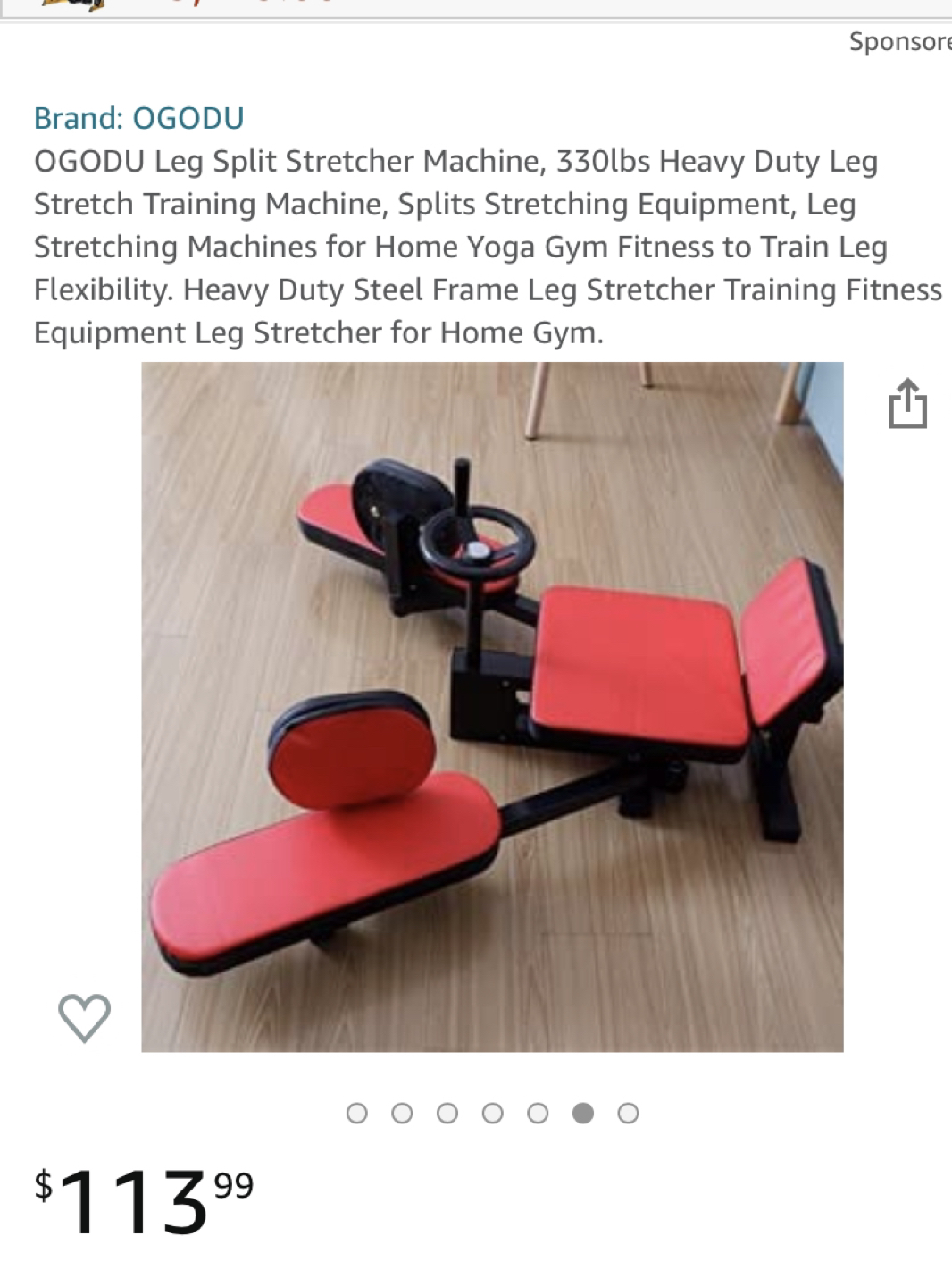 Leg Stretching Machine